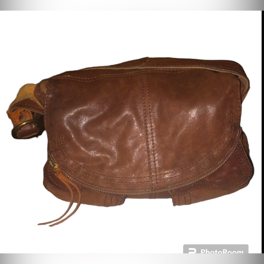 Lucky Brand  Brown Leather Shoulder Bag EUC Vintage